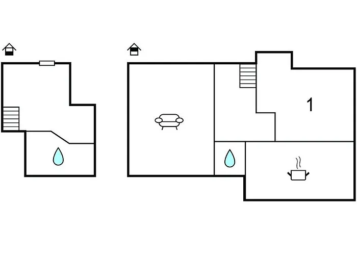 아파트 1 Bedroom Cozy In